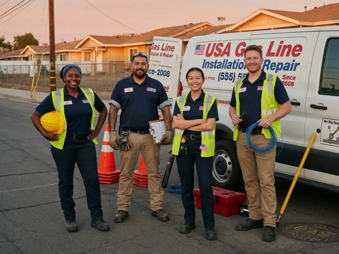 Gas Line Installation company in Southside, TN